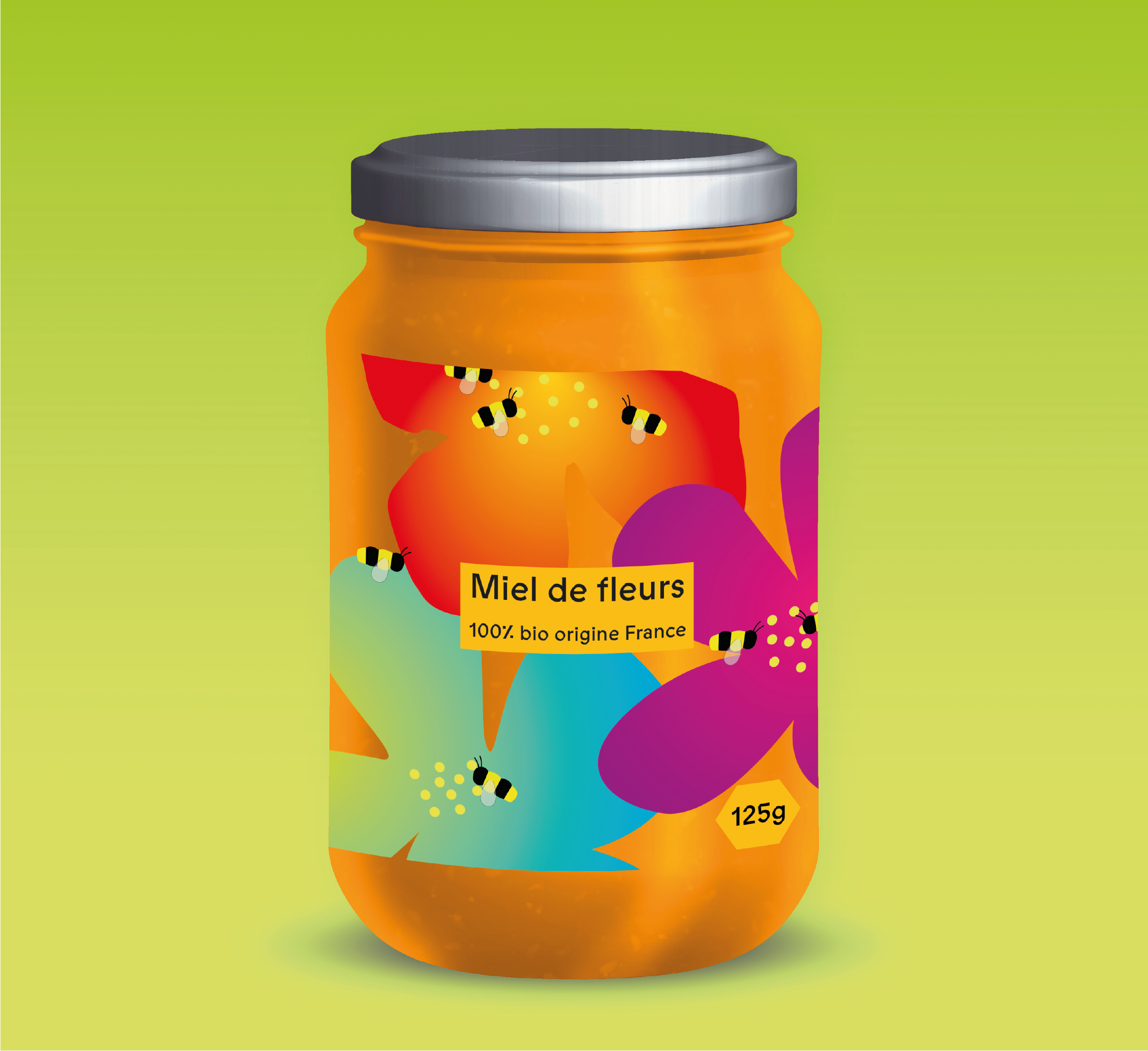 packaging miel